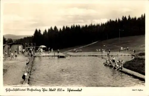 Ak Masserberg in Thüringen, Schwimmbad