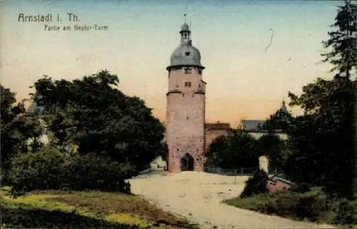 Ak Arnstadt in Thüringen, Neutorturm