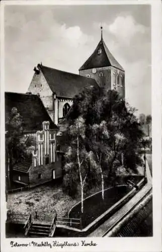 Ak Teterow in Mecklenburg, Kirche