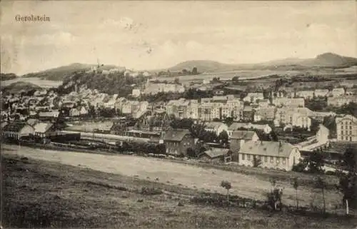 Ak Gerolstein in der Eifel, Gesamtansicht