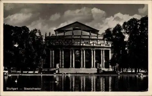Ak Stuttgart in Württemberg, Staatstheater