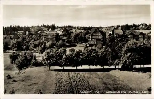 Ak Oberhof im Thüringer Wald, Teilansicht