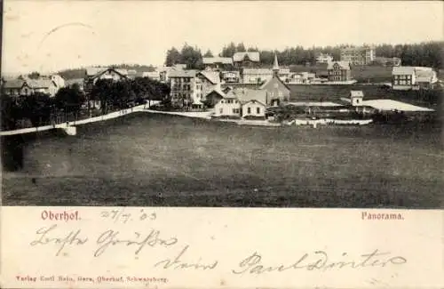 Ak Oberhof im Thüringer Wald, Panorama