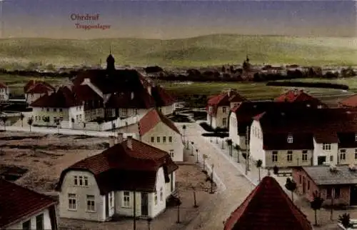 Ak Ohrdruf in Thüringen, Truppenlager