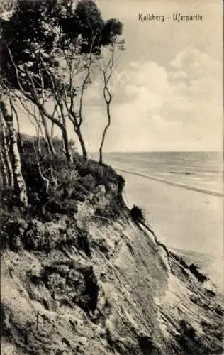 Ak Otradnoje Georgenswalde Rush Swetlogorsk Ostpreußen, Steilküste, Kalkberg