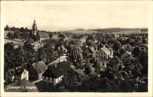 Ak Sehmatal Cranzahl Erzgebirge, Panorama