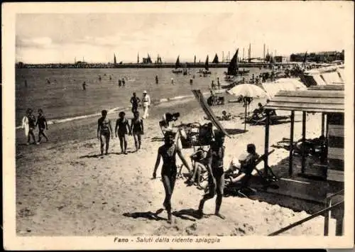 Ak Fano Marche, Strand