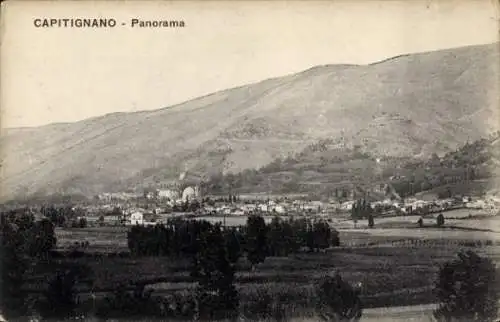 Ak Capitignano L'Aquila Abruzzo, Gesamtansicht