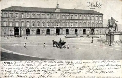 Ak Napoli Neapel Campania, Palazzo Reale