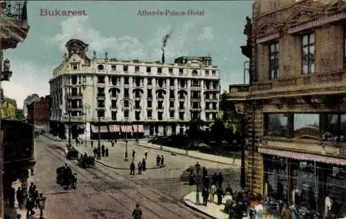 Ak București Bukarest Rumänien, Athenee Palace Hotel