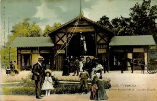 Ak Lido di Venezia Veneto, Grande Stabilimento Bagni