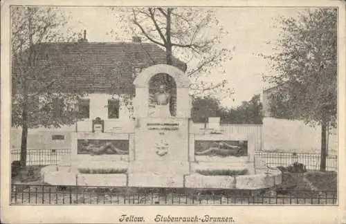 Ak Teltow in Brandenburg, Stubrnrauch-Brunnen