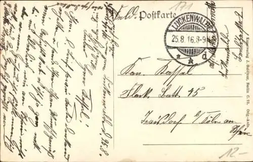 Ak Luckenwalde in Brandenburg, Panorama