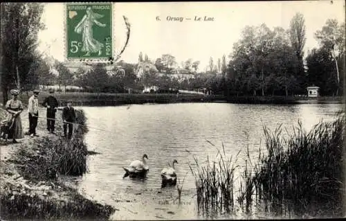 Ak Orsay Essonne, Le Lac