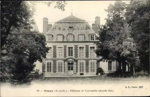 Ak Orsay Essonne, Château de Corbeville