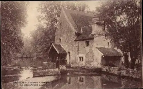 Ak Brunoy Essonne, Vieux Moulin de Jarcy
