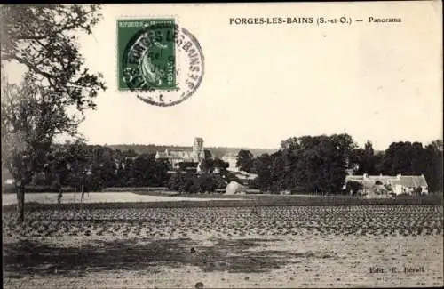 Ak Forges les Bains Essonne, Panorama