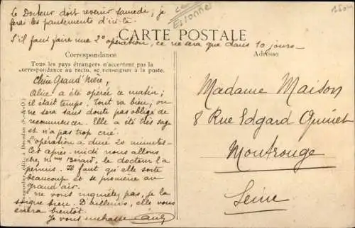 Ak Dourdan Essonne, Rue Champfleury
