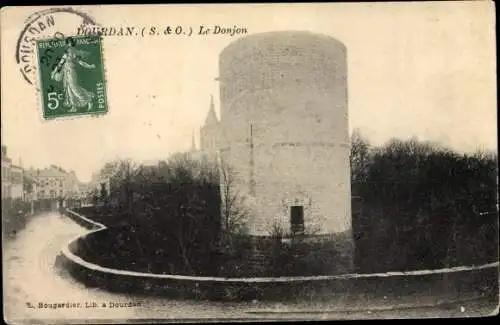 Ak Dourdan Essonne, Le Donjon