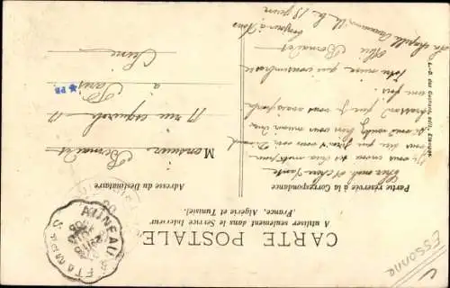 Ak Angerville Essonne, L´Église