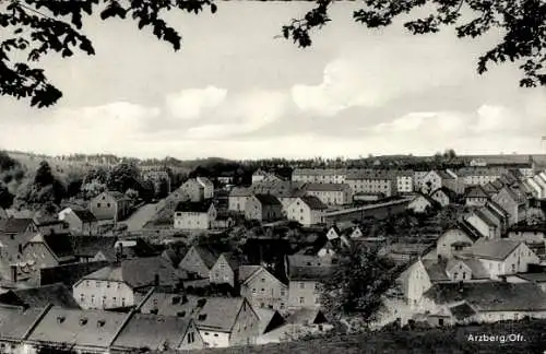 Ak Arzberg in Oberfranken, Teilansicht