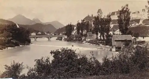 Foto Füssen am Lech, Teilansicht