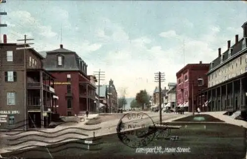 Ak Newport Vermont USA, Main Street
