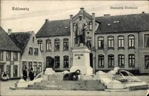 Ak Schleswig an der Schlei, Bismarck-Denkmal