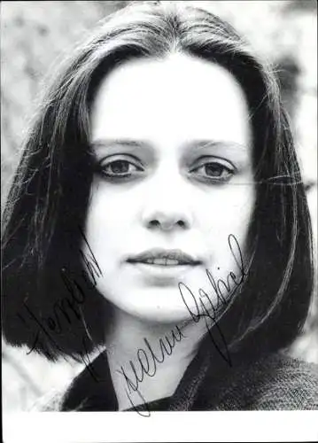 Ak Schauspielerin Gudrun Gabriel, Portrait, Autogramm