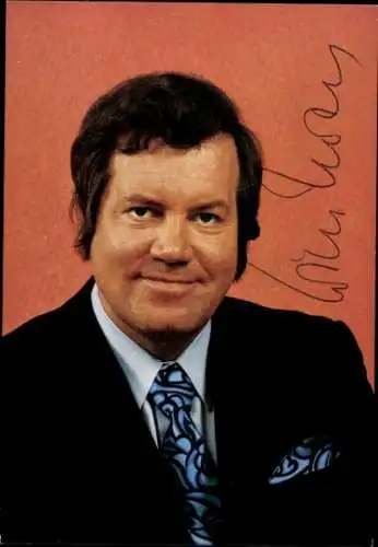 Ak Schauspieler Wim Thoelke, Portrait, Autogramm, Star-Gala