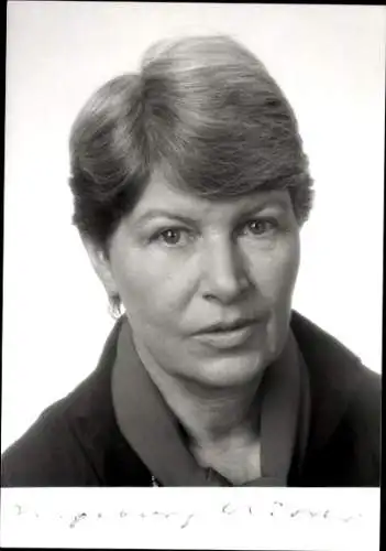 Ak Schauspielerin Ingeborg Wuster, Portrait, Autogramm
