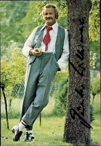 Ak Schauspieler Günter Willumeit, Portrait, Autogramm