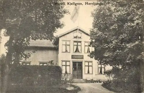 Ak Herrljunga Schweden, Hotel Kjellgren