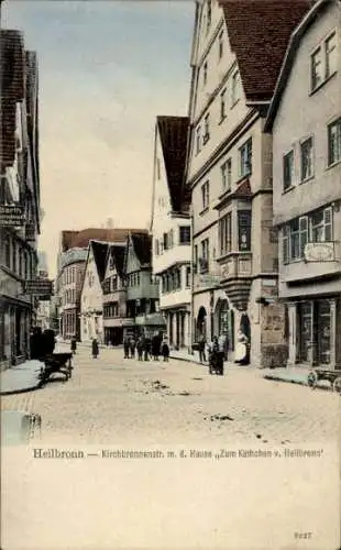 Ak Heilbronn am Neckar, Kirchbronnenstraße, Haus Zum Käthchen von Heilbronn