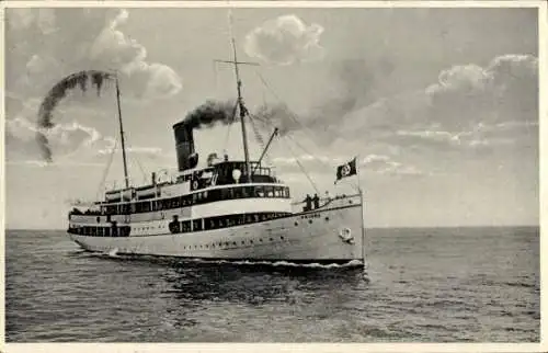 Ak Ostsee-Dampfer S.S. Frigga