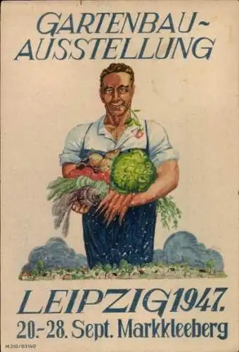 Ak Markkleeberg in Sachsen, Gartenbauausstellung 1947