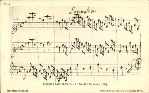 Lied Ak Golden Sonata, Henry Purcell's