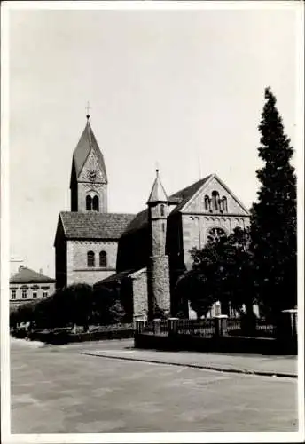 Foto Ak Wörth am Main in Unterfranken, Kirche