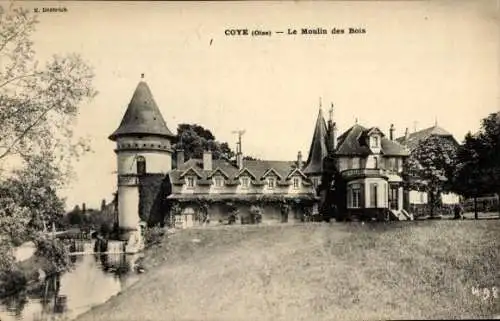 Ak Coye Oise, Le Moulin des Bois
