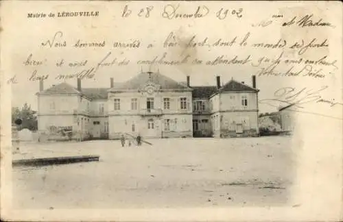 Ak Lerouville Lothringen Meuse, Mairie