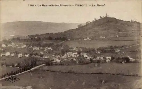 Ak Vesoul Haute Saône, Panorama, La Motte