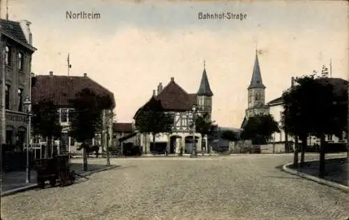 Ak Northeim in Niedersachsen, Bahnhofstraße