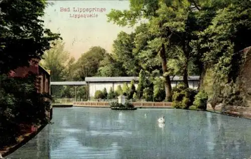 Ak Bad Lippspringe in Westfalen, Lippequelle