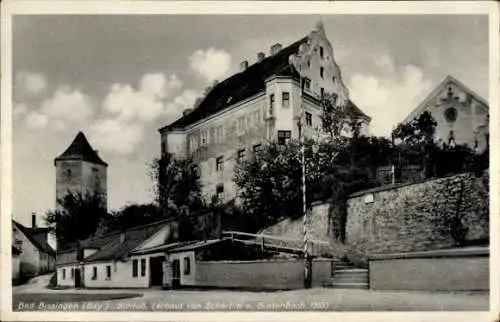 Ak Bissingen in Schwaben Bayern, Schloss