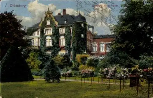 Ak Oldenburg in Oldenburg, Elisabeth-Anna-Palais