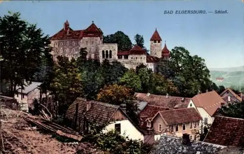 Ak Elgersburg in Thüringen, Schloss