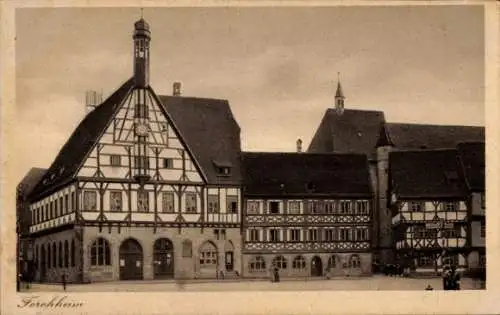 Ak Forchheim in Oberfranken Bayern, Rathaus