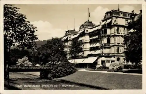 Ak Baden Baden, Brenner Hotel Stephanie