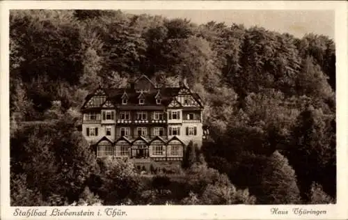 Ak Bad Liebenstein im Thüringer Wald, Haus Thüringen