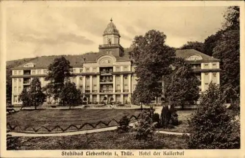 Ak Bad Liebenstein im Thüringer Wald, Hotel Kaiserhof